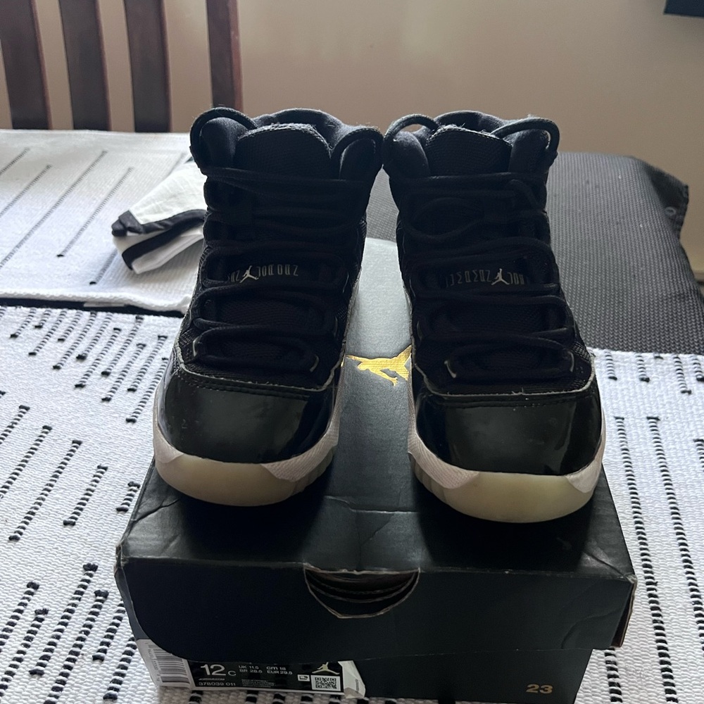 Black and White High-Top Sneakers